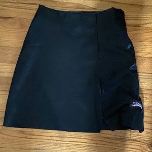 Leather skirt